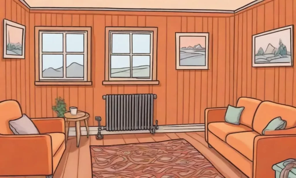 Colores cálidos y hogar acogedor con calefacción y ventilación óptimas